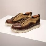 Ponytail Shoe Shine Parlor Men’s Casual Lace-Up Comfort Sneakers - Image 7