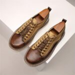 Ponytail Shoe Shine Parlor Men’s Casual Lace-Up Comfort Sneakers - Image 8