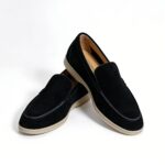 Ponytail Shoe Shine Parlor Men’s Suede Slip-On Casual Comfort Loafers