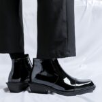 Ponytail Shoe Shine Parlor Men’s Leather Chelsea Ankle Fashion Boots - Image 10