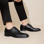 Ponytail Shoe Shine Parlor Men’s Minimalist Business Lace-Up Dress Shoes - Image 8