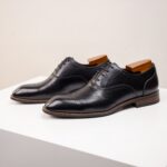 Ponytail Shoe Shine Parlor Men’s Genuine Leather Oxford Business Dress Shoes