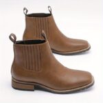 Ponytail Shoe Shine Parlor Men’s Western Cowboy Square Toe Casual Boots - Image 9