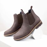 Ponytail Shoe Shine Parlor Men’s British Style Casual Business Short Boots