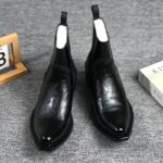 Ponytail Shoe Shine Parlor Men’s Pointed Toe Chelsea Casual Boots - Image 5