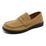 Ponytail Shoe Shine Parlor Men’s Suede Slip-On Casual Loafers - Image 5