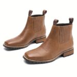 Ponytail Shoe Shine Parlor Men’s Western Cowboy Square Toe Casual Boots - Image 7
