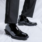 Ponytail Shoe Shine Parlor Men’s Leather Chelsea Ankle Fashion Boots - Image 8