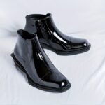 Ponytail Shoe Shine Parlor Men’s Leather Chelsea Ankle Fashion Boots - Image 11