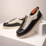 Ponytail Shoe Shine Parlor Men’s Casual Lace-Up Comfort Sneakers - Image 6