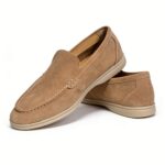 Ponytail Shoe Shine Parlor Men’s Suede Slip-On Casual Comfort Loafers - Image 10