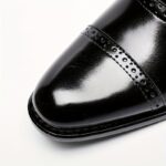 Ponytail Shoe Shine Parlor Men’s Leather Brogue Derby Business Dress Shoes - Image 8