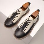 Ponytail Shoe Shine Parlor Men’s Casual Lace-Up Comfort Sneakers - Image 2