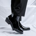 Ponytail Shoe Shine Parlor Men’s Leather Chelsea Ankle Fashion Boots - Image 9