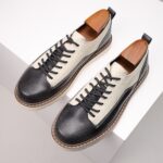 Ponytail Shoe Shine Parlor Men’s Casual Lace-Up Comfort Sneakers - Image 3