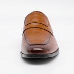 Ponytail Shoe Shine Parlor Men’s Genuine Leather Slip-On Casual Business Loafers - Image 2