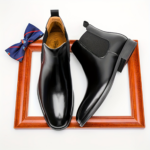 Ponytail Shoe Shine Parlor Men’s Leather Chelsea Vintage Casual Boots - Image 13