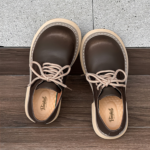 Ponytail Shoe Shine Parlor Men’s Leather Derby Lace-Up Casual Boots - Image 11