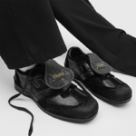 Ponytail Shoe Shine Parlor Men’s Minimalist Leather Casual Lace-Up Sneakers - Image 7