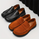 Ponytail Shoe Shine Parlor Men’s Suede Slip-On Casual Loafers - Image 14