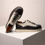 Ponytail Shoe Shine Parlor Men’s Casual Lace-Up Comfort Sneakers