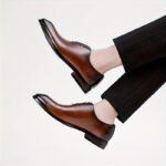 Ponytail Shoe Shine Parlor Men’s Leather Brogue Business Casual Dress Shoes - Image 14