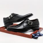 Ponytail Shoe Shine Parlor Men’s Leather Slip-On Casual Business Shoes