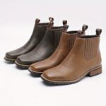 Ponytail Shoe Shine Parlor Men’s Western Cowboy Square Toe Casual Boots