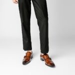 Ponytail Shoe Shine Parlor Men’s Leather Double Buckle Monk Dress Shoes - Image 4