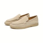 Ponytail Shoe Shine Parlor Men’s Suede Slip-On Casual Comfort Loafers - Image 6