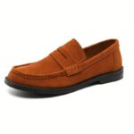 Ponytail Shoe Shine Parlor Men’s Suede Slip-On Casual Loafers - Image 2