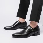 Ponytail Shoe Shine Parlor Men’s Leather Slip-On Casual Business Shoes - Image 8