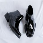 Ponytail Shoe Shine Parlor Men’s Leather Chelsea Ankle Fashion Boots - Image 2